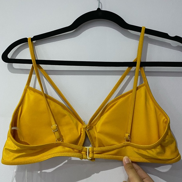 F21 Golden Yellow Bikini Top - Picture 2 of 5